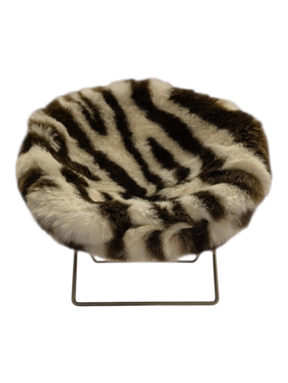 Pottery Barn Teen Faux Fur Miniature Mini Phone Chair